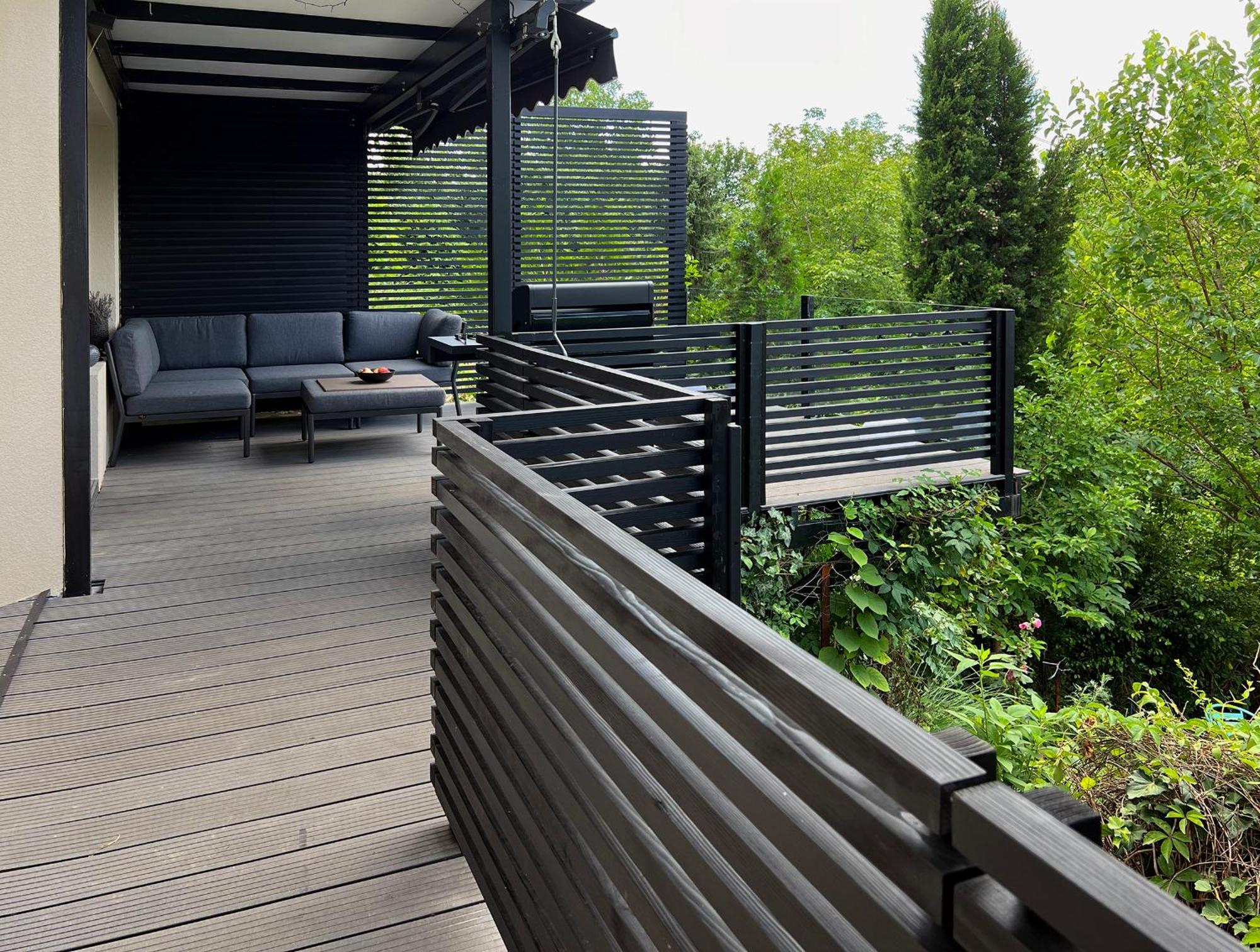 Pergola House In A Green Oasis With Fantastic View Daire Petrovaradin Dış mekan fotoğraf
